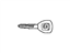 Acura 35113-S6M-A00 Key (Main) (Immobilizer) (Blank)