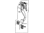 Acura 46910-TL1-R01 Pedal, Clutch