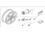 Acura 08W18-TL2-200A Alloy Wheel Rim (18") (Eb)