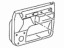 Acura 8-97152-093-1 Pad, Right Front Door Trim (Dark Gray)