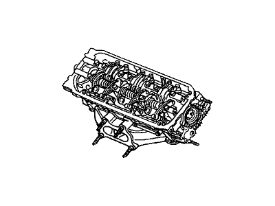 Acura 10004-RDA-A11 General Assembly, Front Cylinder Head