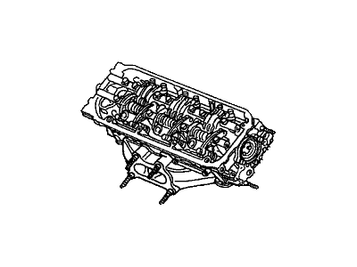 2008 Acura TL Cylinder Head - 10004-RDJ-J01