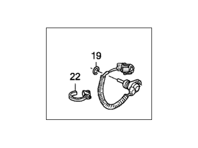 Acura 28650-RDK-004 Temperature Sensor Assembly (Atf)