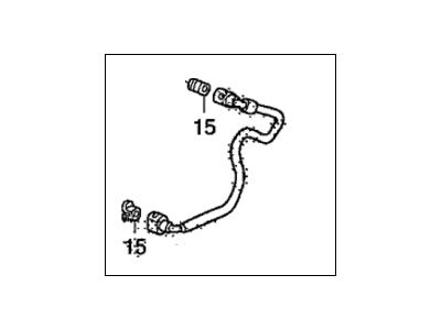 Acura 16720-PVJ-A01 Fuel Feed Hose