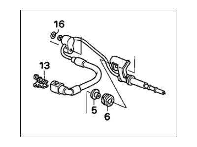 Acura 16728-RKB-003 Fuel Joint Hose