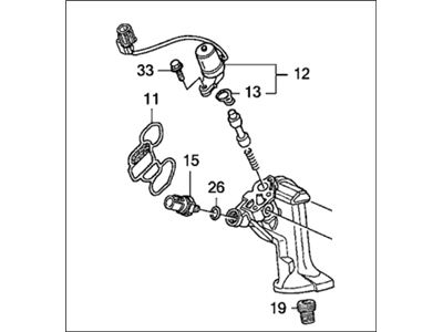 2006 Acura RL Spool Valve - 15811-RCA-A01
