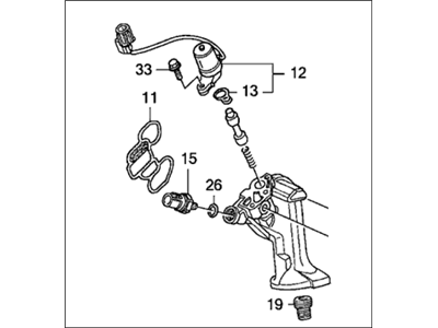 2013 Acura ZDX Spool Valve - 15811-RYE-A01