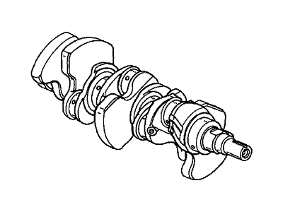 Acura TL Crankshaft - 13310-RDJ-A02