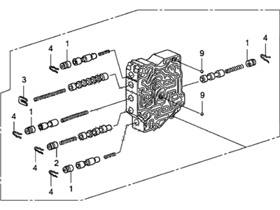 Acura RDX Valve Body - 27700-R36-A00