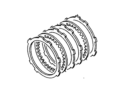 Acura 8-96014-459-0 Disk, Clutch Overdrive