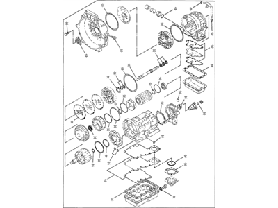 Acura 8-96041-118-0 Repair Kit, Automatic Transmission