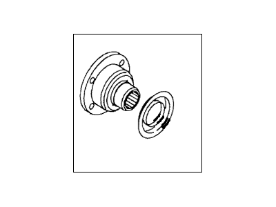 Acura 8-94318-527-6 Coupling Final Drive