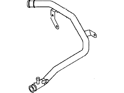 Acura 8-97231-679-2 Pipe Heater Return