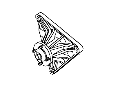 Acura 8-97231-718-0 Bracket, Fan