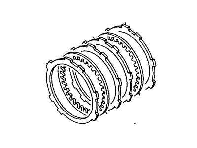 Acura 8-96014-187-0 Disk Assembly, Overdrive