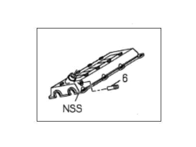 Acura SLX Valve Cover - 8-97131-970-4