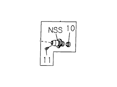 Acura 8-97021-133-4 Bushing, Driven Gear Speedometer