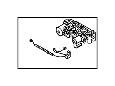 Acura 8-96041-725-0 Valve Assembly Control, Automatic Transmission