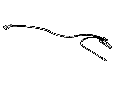 8-97138-491-1 Acura Clip, Accelerator Control Cable Illustration 1 of 1