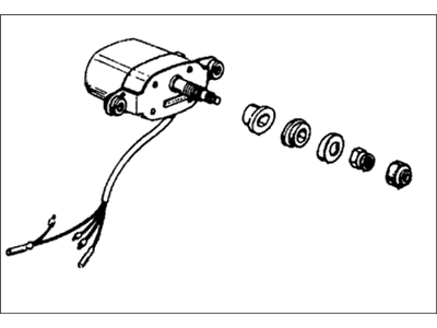 8-97084-635-1 Acura Bracket, Driver Side Radiator Illustration 1 of 1