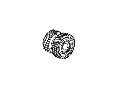 Acura 23431-P6H-000 Gear, Secondary Shaft Second
