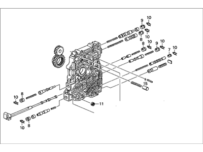 Acura CL Valve Body - 27000-PAX-020