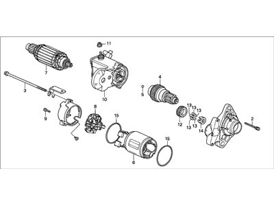 1998 Acura CL Starter Motor - 31200-PAA-A01