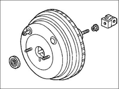 2001 Acura CL Brake Booster - 46400-S84-A51