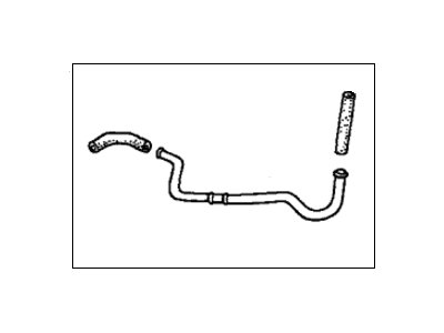 Acura 17727-S84-A01 Return Tube Assembly