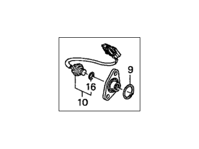 Acura 37770-P8A-A01 Switch Assembly, Thermostat