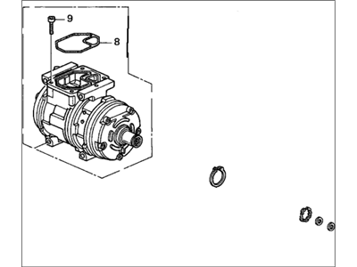 1998 Acura TL A/C Compressor - 38810-P3G-003