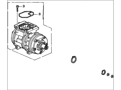 1998 Acura TL A/C Compressor - 06388-PAA-505RM