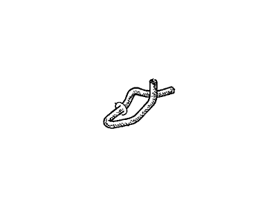 46392-SZ5-A50 Acura Brake Pipe Clip Illustration 1 of 1