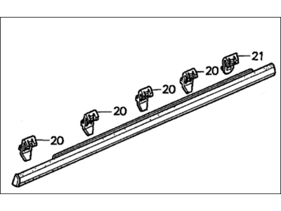 Acura 22579-R91-003 Plate, Clutch End (9) (3.4MM) 22579-R91-003 Acura Plate, Clutch End (9) (3.4MM) Illustration 1 of 1