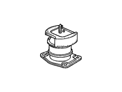 Acura 50815-S87-A81 Rubber Assembly, Rear Engine Mounting (Ecm)