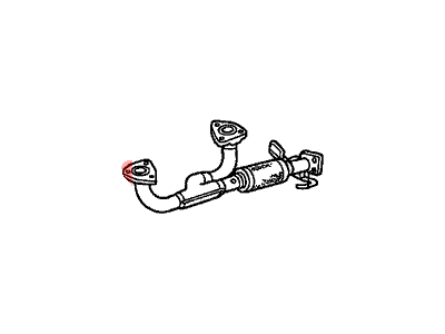 1999 Acura TL Exhaust Pipe - 18210-S87-A03