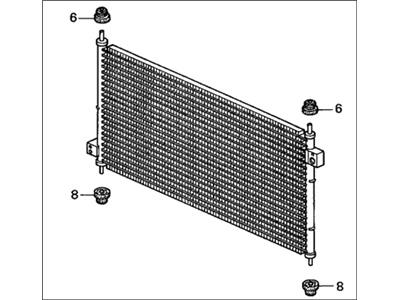 Acura 80100-S87-A00 A/C Condenser