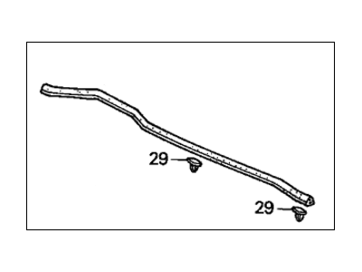 2003 Acura CL Weather Strip - 74143-S84-A00