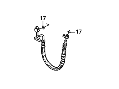 Acura TL A/C Hose - 80315-S87-A01