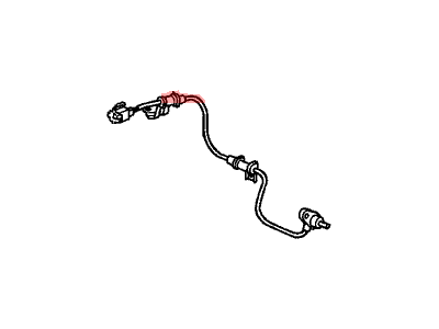 57475-S0K-A52 Acura Left Rear Sensor Assembly Illustration 1 of 1