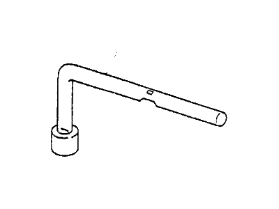 Acura 8-97092-297-3 Wrench Wheel 8-97092-297-3 Acura Wrench Wheel Illustration 1 of 1