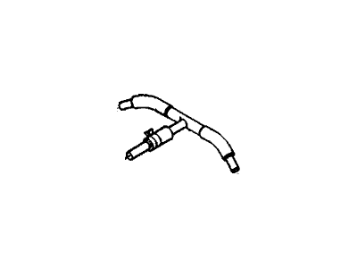 Acura 8-97075-341-1 Hose, Rubber Ventilator Pipe