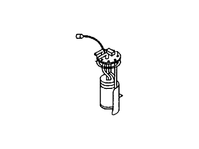 Acura SLX Fuel Pump Gasket - 8-94386-449-0