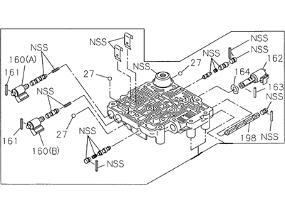 Acura Valve Body - 8-96017-636-0