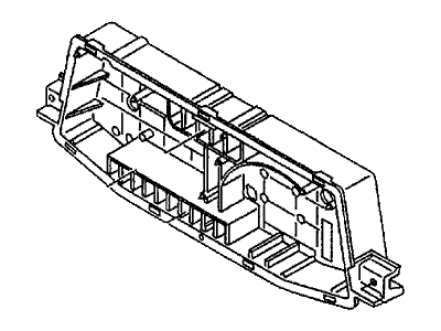 Acura 8-97104-695-0 Case Assembly, Cluster Meter