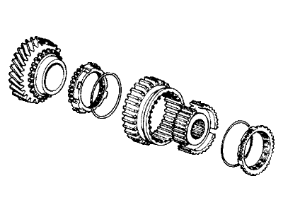53659-SA5-671 Acura Orifice, Damping Illustration 1 of 1