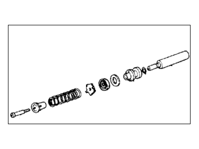 Acura 46122-SE0-003 Piston Assembly, Secondary