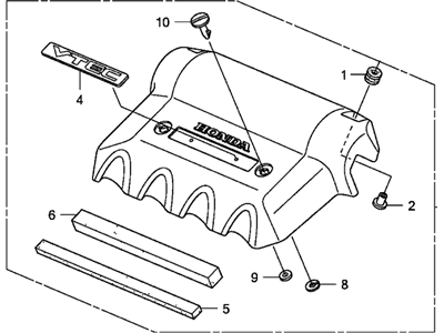 Acura 35505-SD2-A01 Bulb/Socket 35505-SD2-A01 Acura Bulb/Socket Illustration 1 of 1