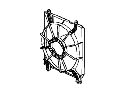 2016 Acura TLX Fan Shroud - 19015-5A2-A02