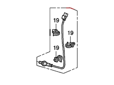 Acura 36542-5G1-A01 Rear Oxygen Sensor